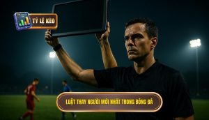 Luật thay người mới nhất trong bóng đá
