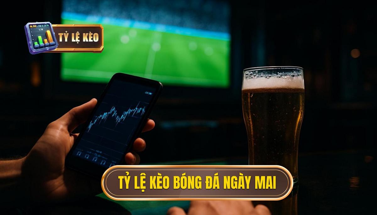 Các loại tỷ lệ kèo phổ biến trong danh mục bóng đá ngày mai