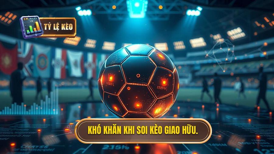 Khó khăn khi soi kèo giao hữu.