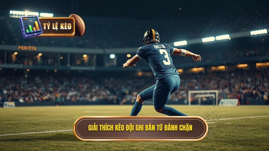 Giải thích kèo đội ghi bàn từ đánh chặn
