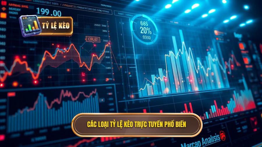 2. Các loại tỷ lệ kèo trực tuyến phổ biến