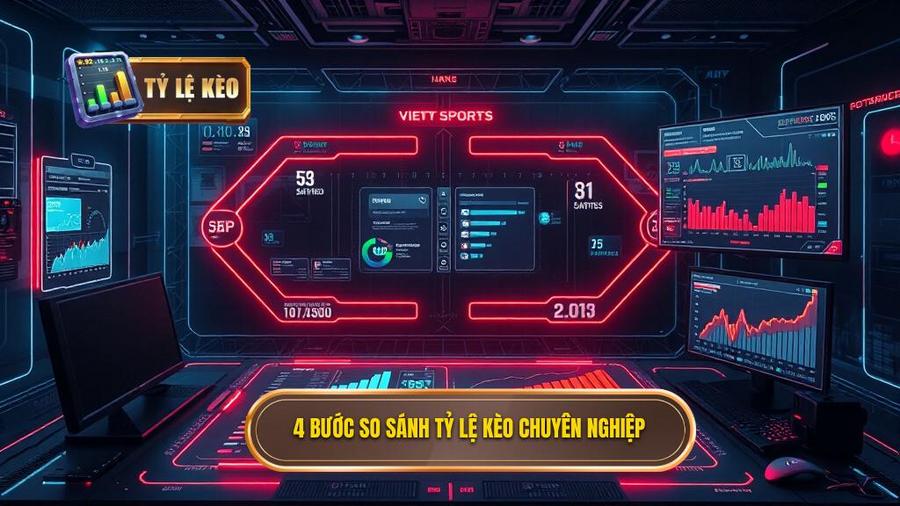 3. 4 bước so sánh tỷ lệ kèo chuyên nghiệp