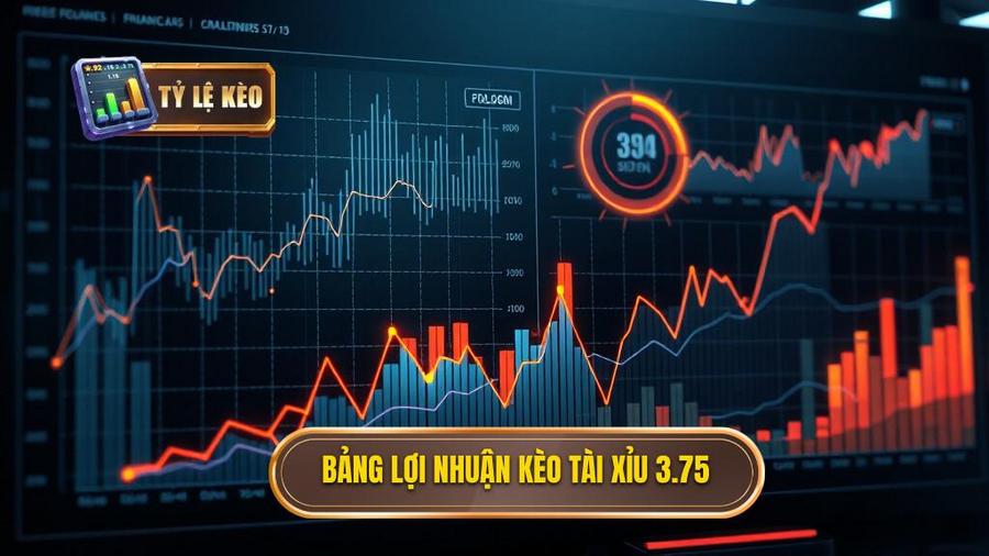 Bảng lợi nhuận kèo tài xỉu 3.75